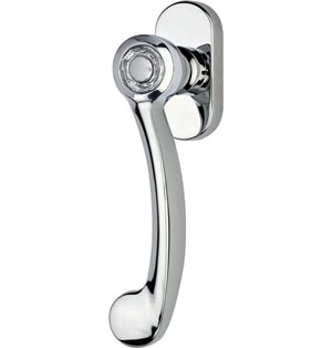 Window handle with DK movement 4 clicks - Linea Calì