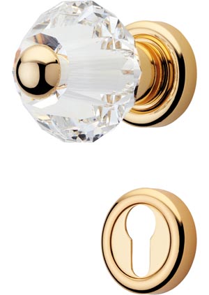 Turnable knob on rose art.103 - Linea Calì