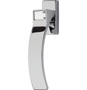 Window handle with DK movement 4 clicks - Linea Calì